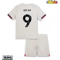 Chelsea Liam Delap #9 Replica Away Minikit 2025-26 Short Sleeve (+ pants)